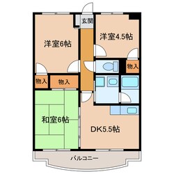 掛川駅 バス8分  宮脇下車：停歩9分 2階の物件間取画像